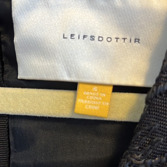 Anthropologie Leifsdottir black cocktail dress - size 6 - Picture 5 of 5